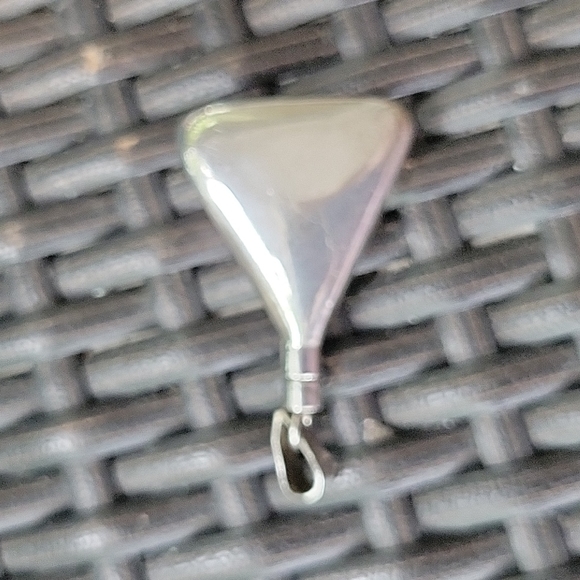 Vintage perfume initialed necklace charm - Picture 3 of 4